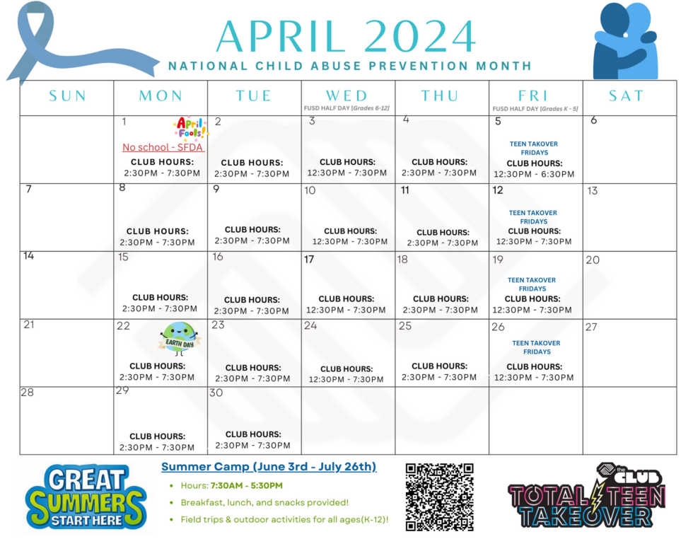 Club Calendar Boys & Girls Club of Flagstaff